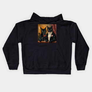 Decadent Cats Kids Hoodie